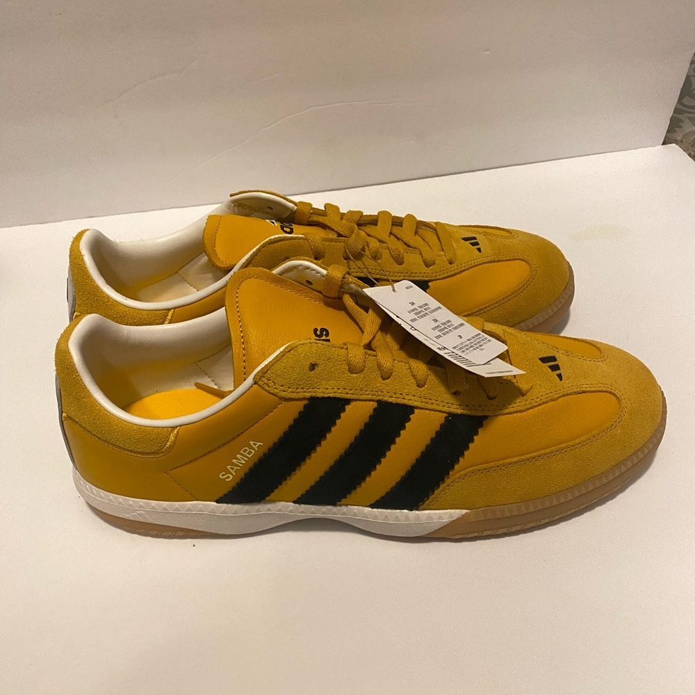 Adidas Samba Mustard and Black Sneakers size 13